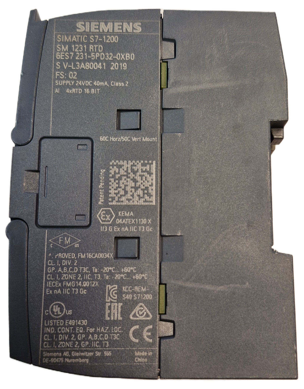 SM 1231 RTD 6ES7 231-5PD32-0XB0